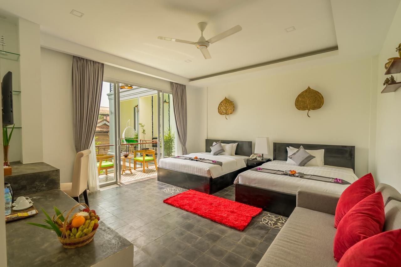 Vilada Angkor Boutique Siem Reap Rum bild